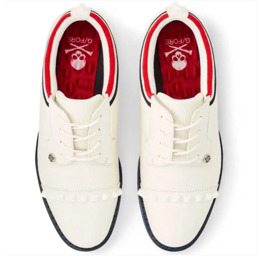 *New in Box* G/Fore Ladies Grosgrain Stud Cap Toe Gallivanter Golf Shoes